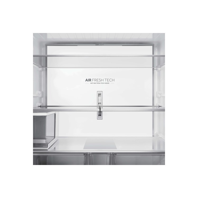 Haier Cube Series 7 700 Litre Four Door American Fridge Freezer - Black