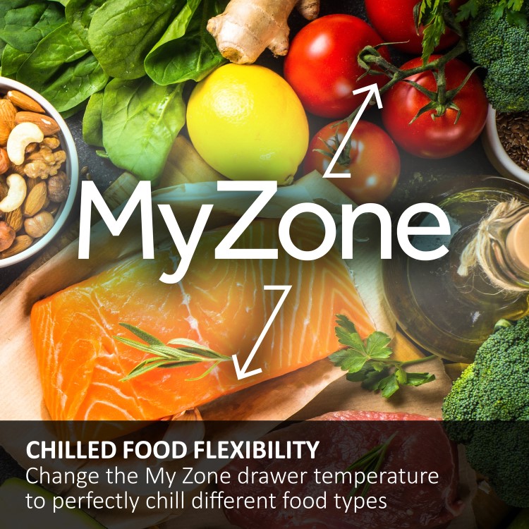 Haier Cube Series 7 679 Litre Four Door American Fridge Freezer - Black