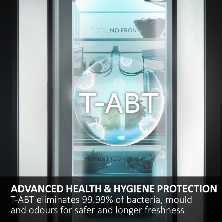 Haier Cube Series 7 679 Litre Four Door American Fridge Freezer - Black