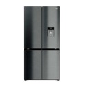 HCW79F19EHSB Haier Cube Series 7 679 Litre Four Door American Fridge Freezer - Black