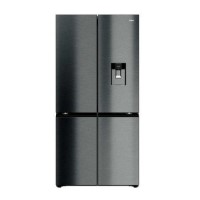 Haier Cube Series 7 679 Litre Four Door American Fridge Freezer - Black
