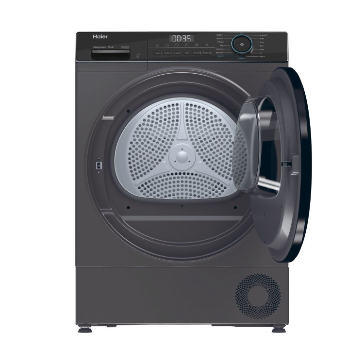 Haier 939 Series 3 10kg Heat Pump Tumble Dryer - Graphite
