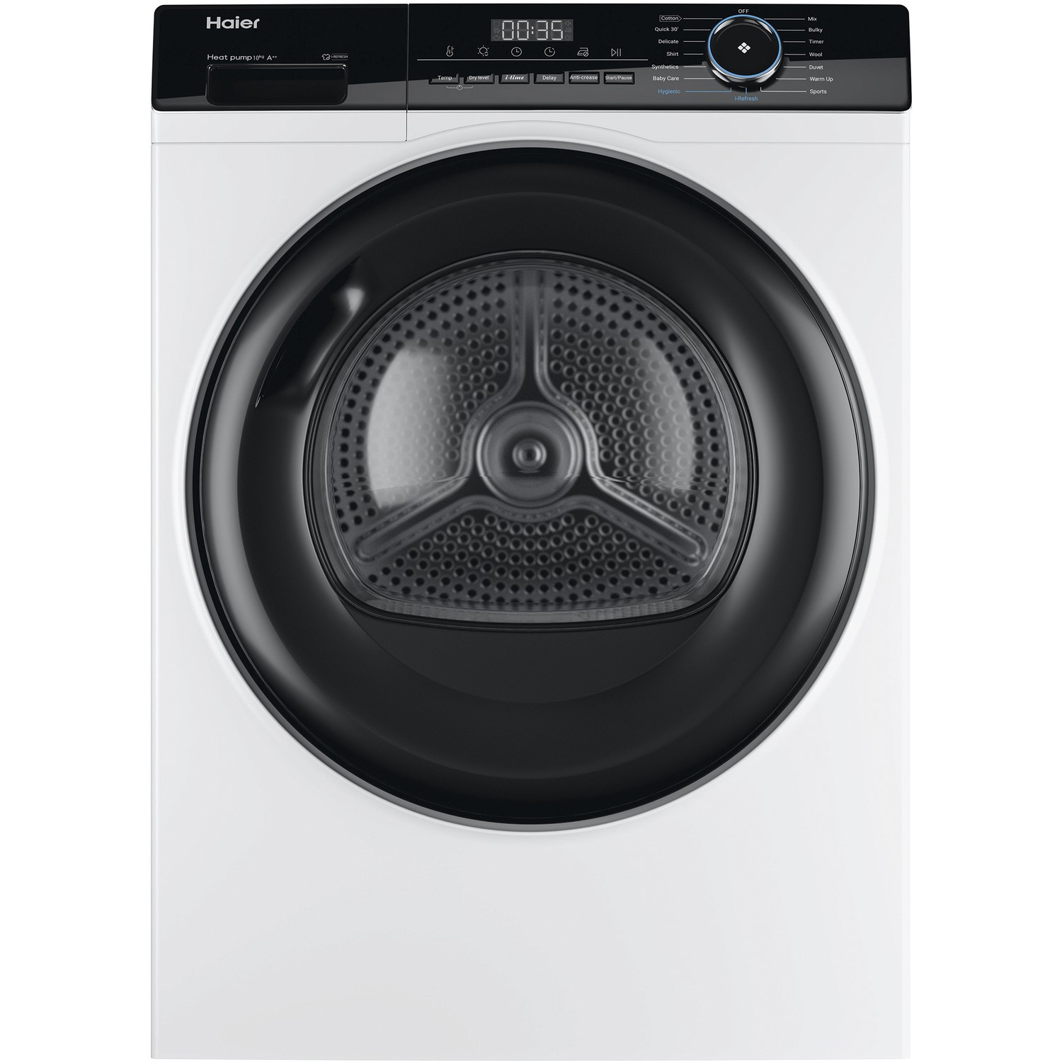 Haier HD100-A2939 939 iPro Series 3 10kg Heat Pump Tumble Dryer - White