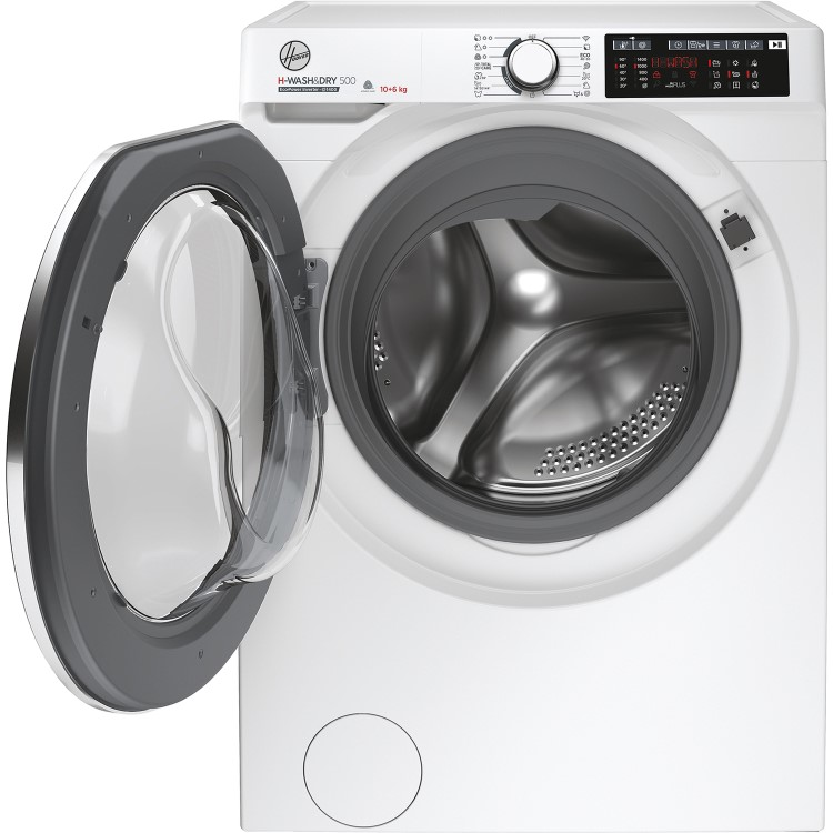 Refurbished Hoover H-Wash 500 HD4106AMC/1-80 Freestanding 10/6KG 1400 Spin Washer Dryer White