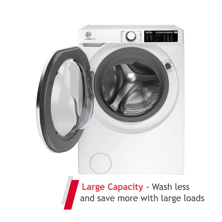 Refurbished Hoover H-Wash 500 HD4106AMC/1-80 Freestanding 10/6KG 1400 Spin Washer Dryer White