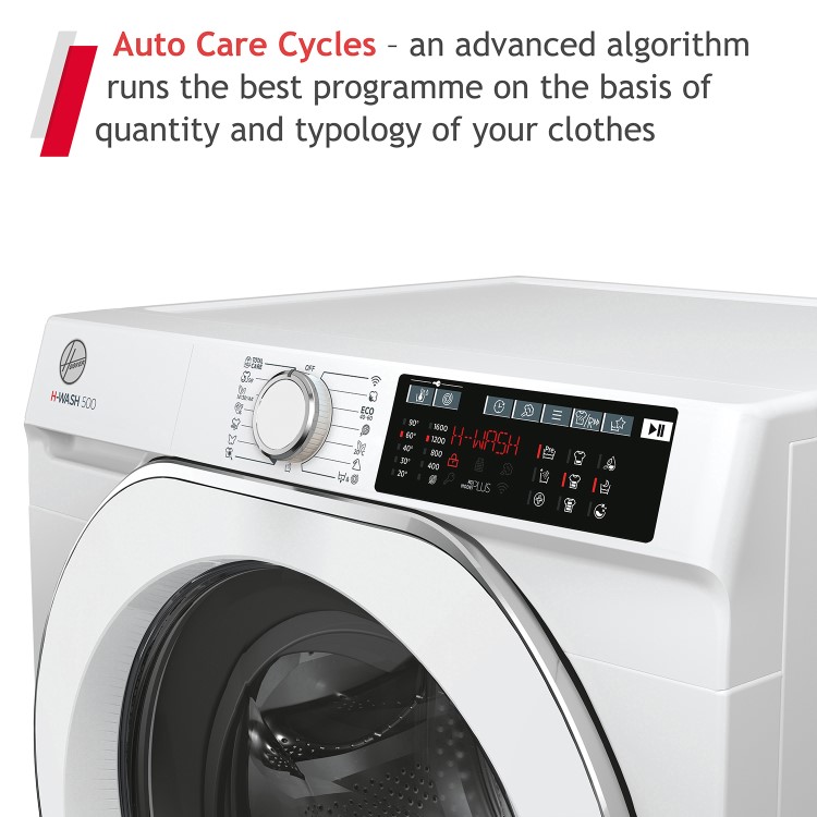 Refurbished Hoover H-Wash 500 HD4106AMC/1-80 Freestanding 10/6KG 1400 Spin Washer Dryer White