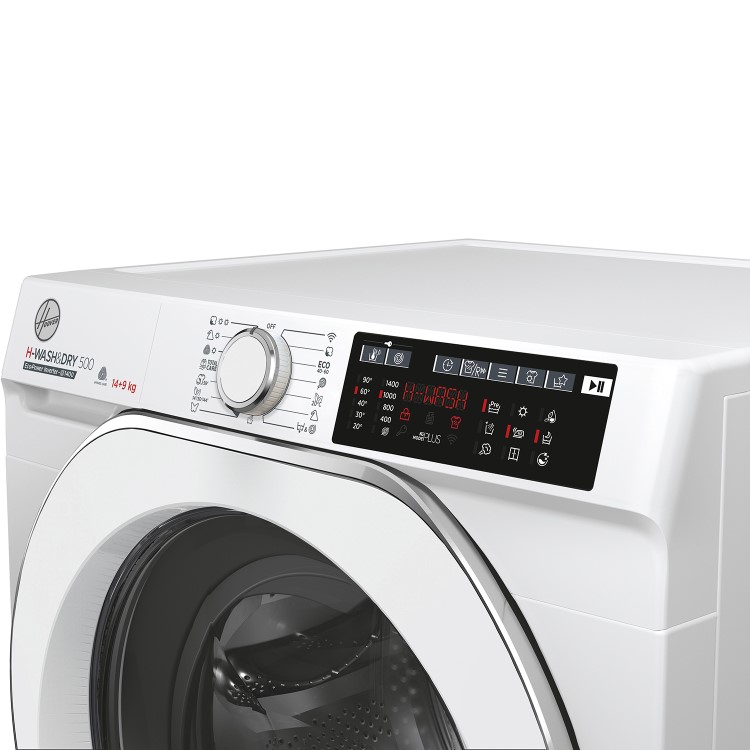 Refurbished Hoover H-Wash 500 HD4149AMC/1-80 Freestanding 14/9KG 1400 Spin Washer Dryer White