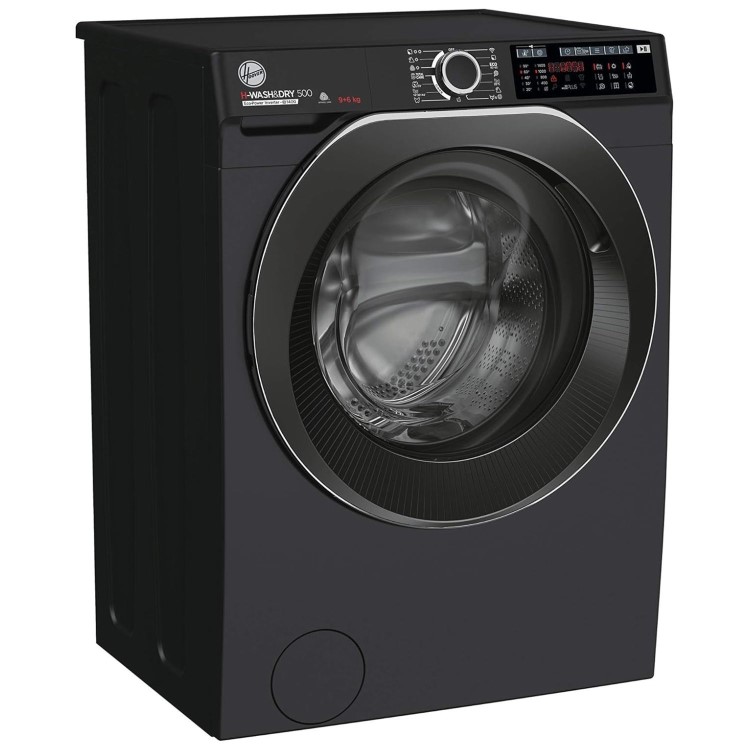 Hoover H-Wash 500 9kg Wash 6kg Dry 1400rpm Washer Dryer - Black
