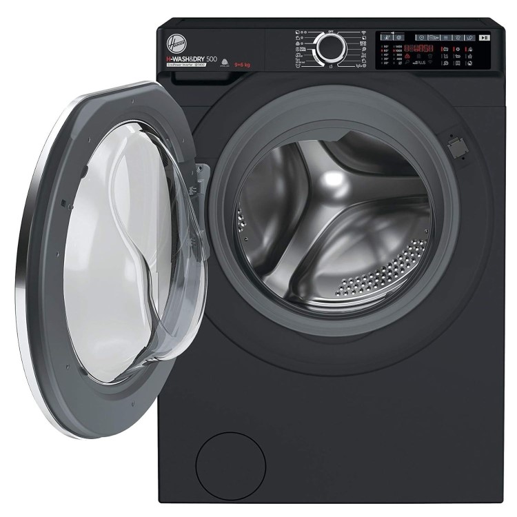 Hoover H-Wash 500 9kg Wash 6kg Dry 1400rpm Washer Dryer - Black