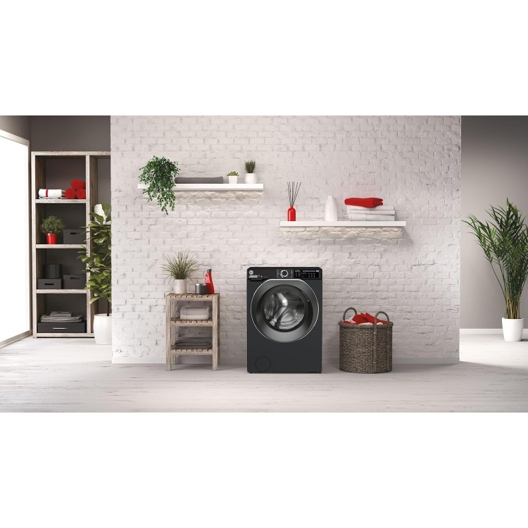 Hoover H-Wash 500 9kg Wash 6kg Dry 1400rpm Washer Dryer - Black