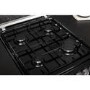 Hotpoint HD5G00CCBK 50cm Double Cavity Gas Cooker with Lid - Black