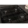 Refurbished Hotpoint HD5G00CCBK 50cm Double Cavity Gas Cooker Black