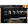 Hotpoint HD5G00CCBK 50cm Double Cavity Gas Cooker with Lid - Black