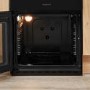 Hotpoint HD5G00CCBK 50cm Double Cavity Gas Cooker with Lid - Black