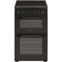 HD5V92KCB Hotpoint 50cm Electric Cooker - Black
