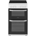 HD5V92KCW Hotpoint 50cm Electric Cooker - White