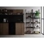 Refurbished Hotpoint HD5V93CCB 50cm Double Oven Electric Cooker With Ceramic Hob Black