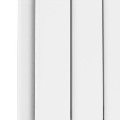 Riace White Horizontal Flat Designer Radiator 600x408mm Double Panel 1542 BTU