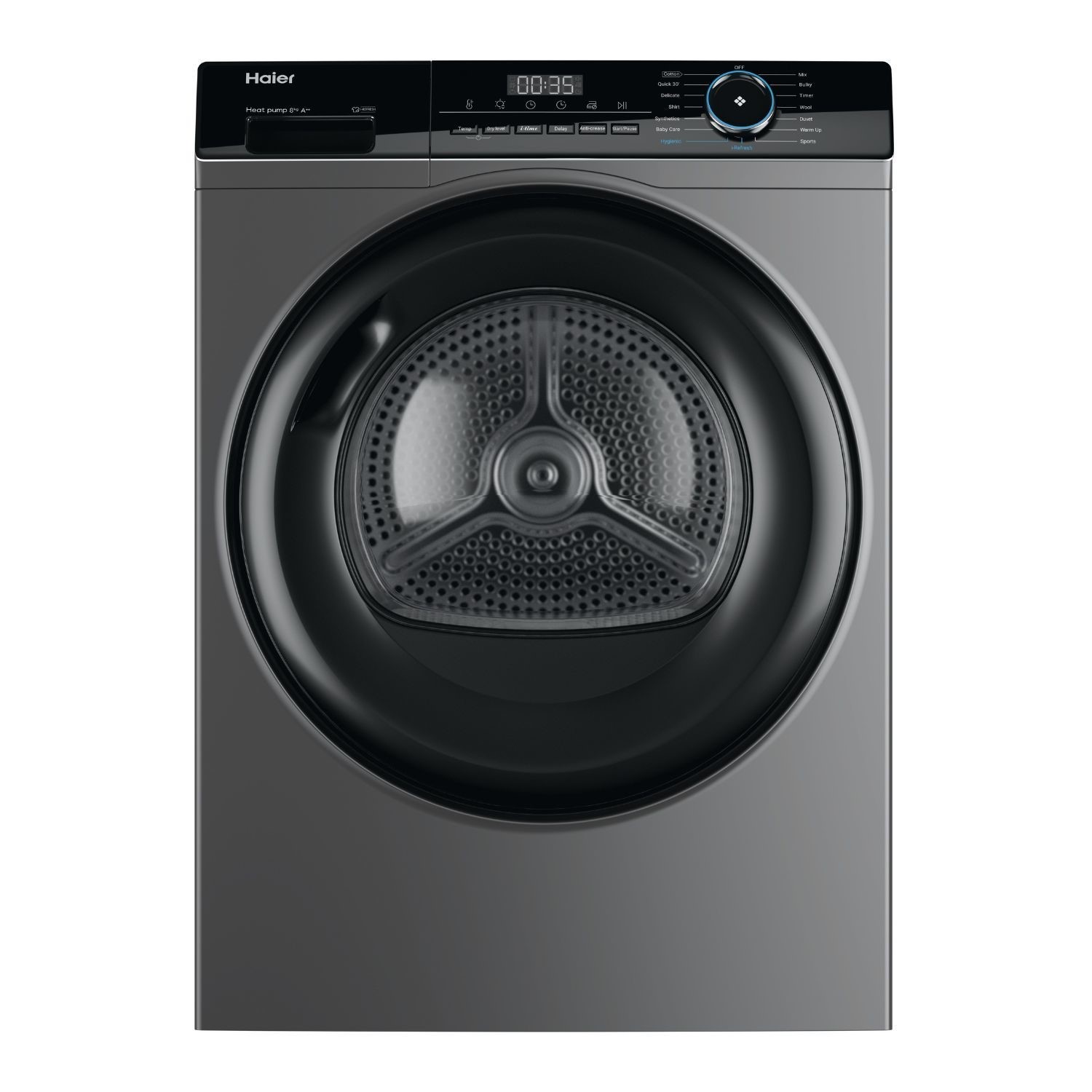 Haier 939 Series 3 8Kg Heat Pump Tumble Dryer A++ Rated Reverse Action  31102645