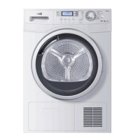 GRADE A3 - Haier HD80-A82 8kg A++ Freestanding Heat Pump Condenser Tumble Dryer White