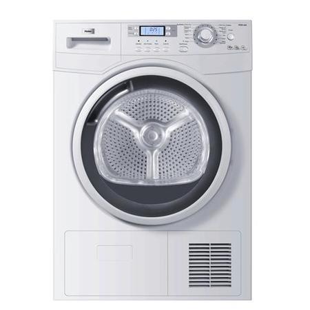 GRADE A3 - Haier HD80-A82 8kg A++ Freestanding Heat Pump Condenser Tumble Dryer White