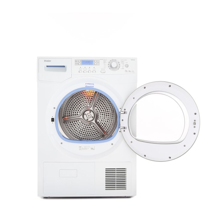 Haier HD80-A82 8kg A++ Freestanding Heat Pump Condenser Tumble Dryer White