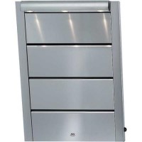 AEG HD8760-M Angled 60cm Chimney Hood in Stainless Steel