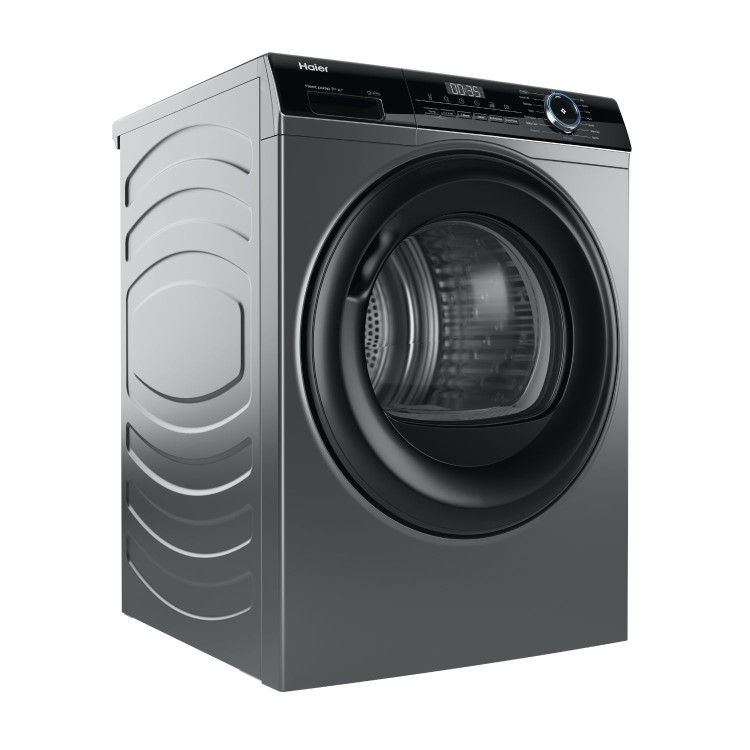 Haier 939 Series 3 9kg Heat Pump Tumble Dryer - Graphite