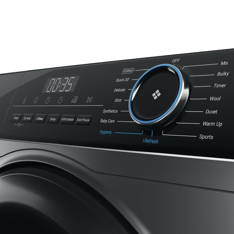 Haier 939 Series 3 9kg Heat Pump Tumble Dryer - Graphite