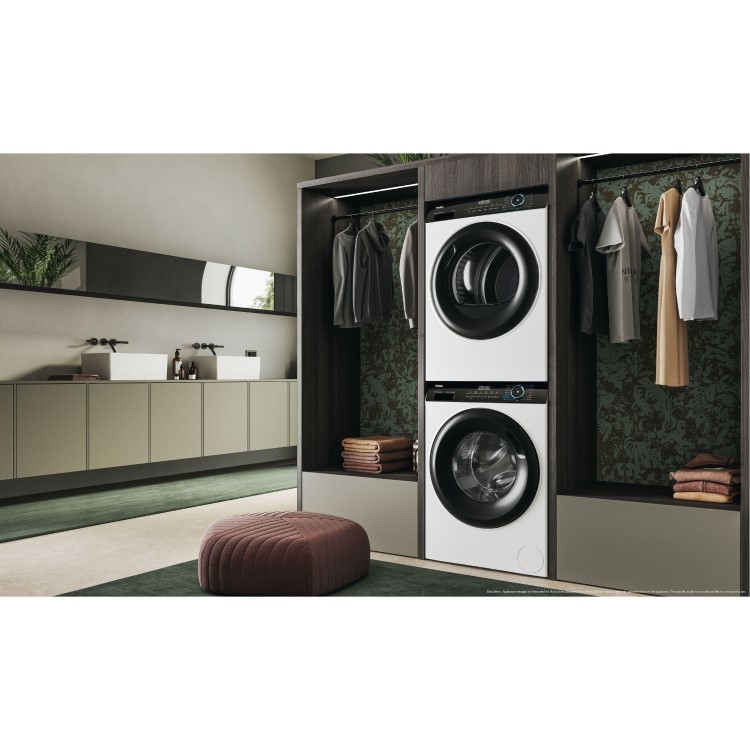 Haier 939 Series 3 9kg Heat Pump Tumble Dryer - White