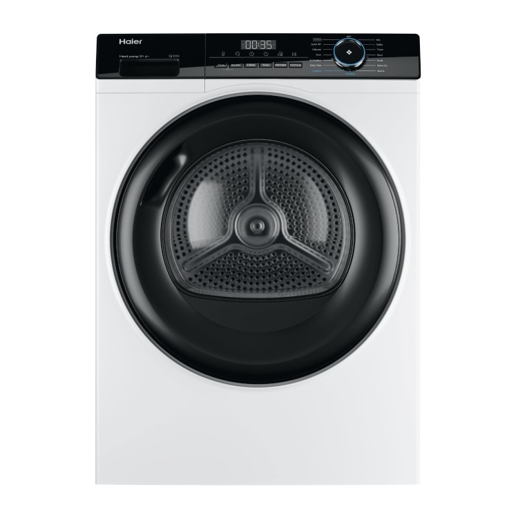 Haier 939 Series 3 9kg Heat Pump Tumble Dryer - White
