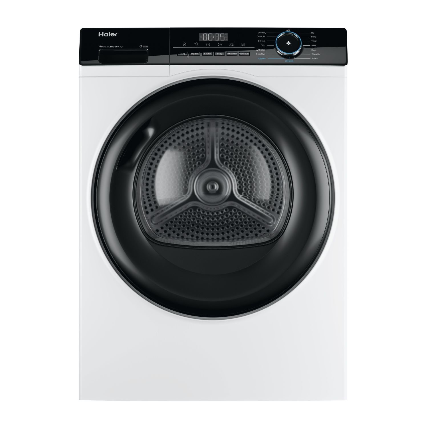 Haier 939 Series 3 9Kg Heat Pump Tumble Dryer A++ Rated Reverse Action  31102653