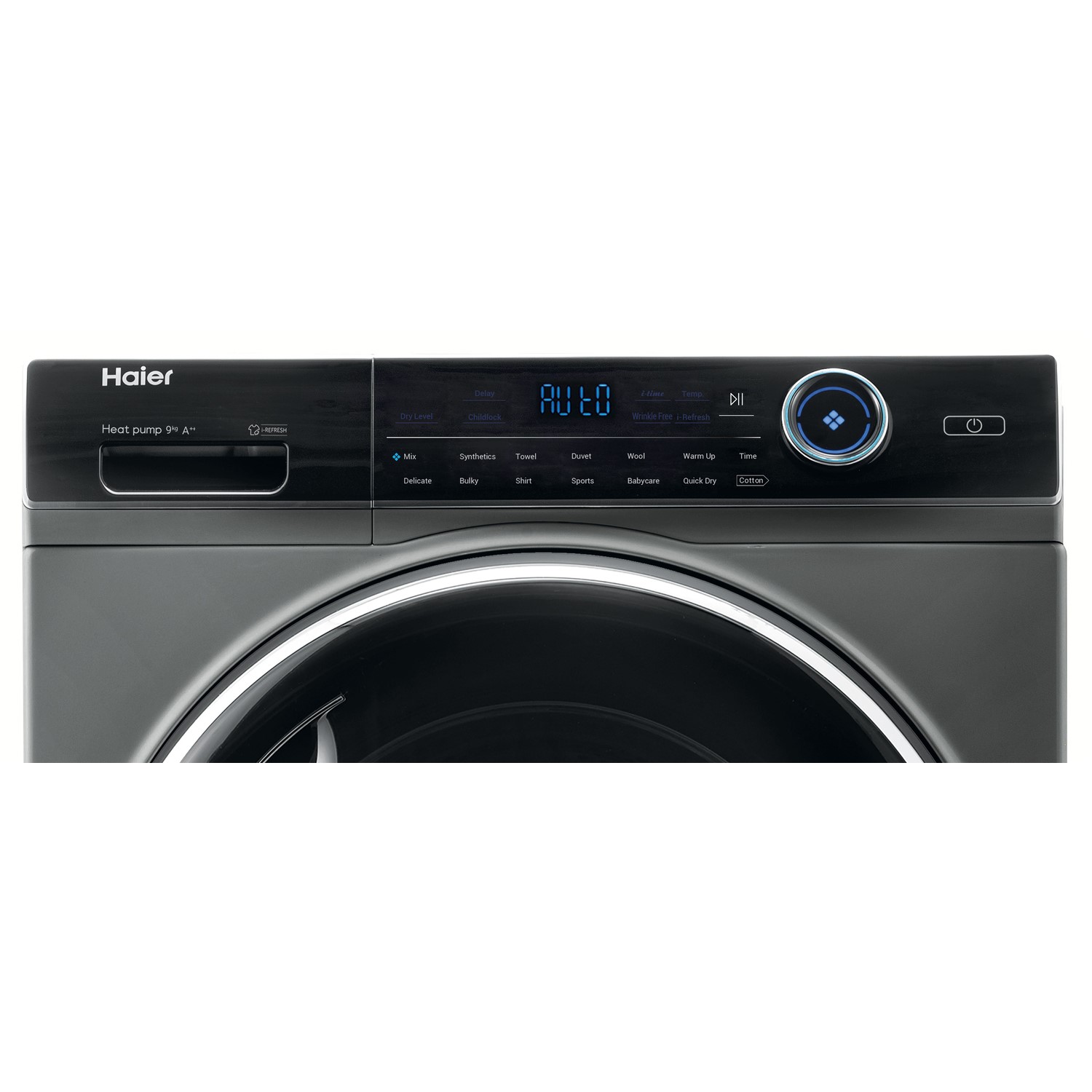 Haier 9kg Freestanding Heat Pump Tumble Dryer Graphite HD90A2979S