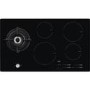 AEG 88cm Hybrid 4 Zone Induction Hob with Gas Wok Burner