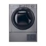 Refurbished Haier Series 4 HDB4H7A2TBERX80 Integrated Heat Pump 7KG Tumble Dryer Graphite