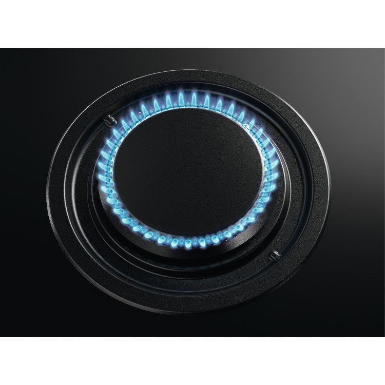Refurbished AEG 8000 Series HDB95623NB 90cm Dual Fuel 2 Induction Zones and 2 Burner Gas Hob