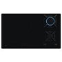 Refurbished AEG 8000 Series HDB95623NB 90cm Dual Fuel 2 Induction Zones and 2 Burner Gas Hob