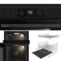 Hisense 50cm Electric Cooker with Air Fry - Black