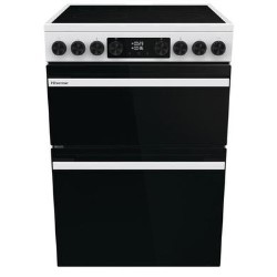 Hisense 60cm Electric Cooker - White