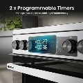 Hisense 60cm Electric Cooker - White