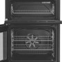 Hotpoint 60cm Dual Fuel Cooker - Black