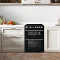 Hisense 60cm Electric Cooker - Black