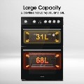 Hisense 60cm Electric Cooker - Black