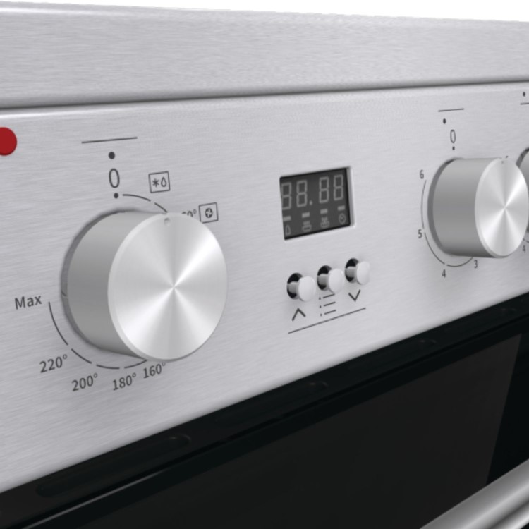 Hisense 60cm Electric Cooker - Stainless Steel