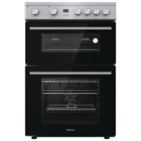 Hisense 60cm Electric Cooker - Stainless Steel