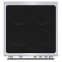 Hisense 60cm Electric Cooker - Stainless Steel