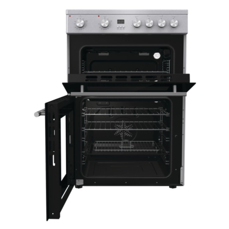 Hisense 60cm Electric Cooker - Stainless Steel
