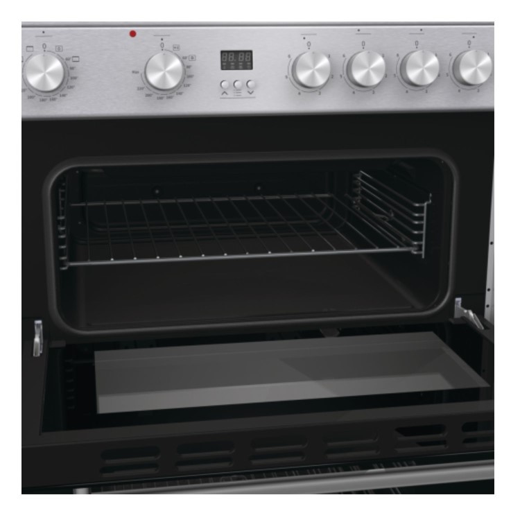 Hisense 60cm Electric Cooker - Stainless Steel