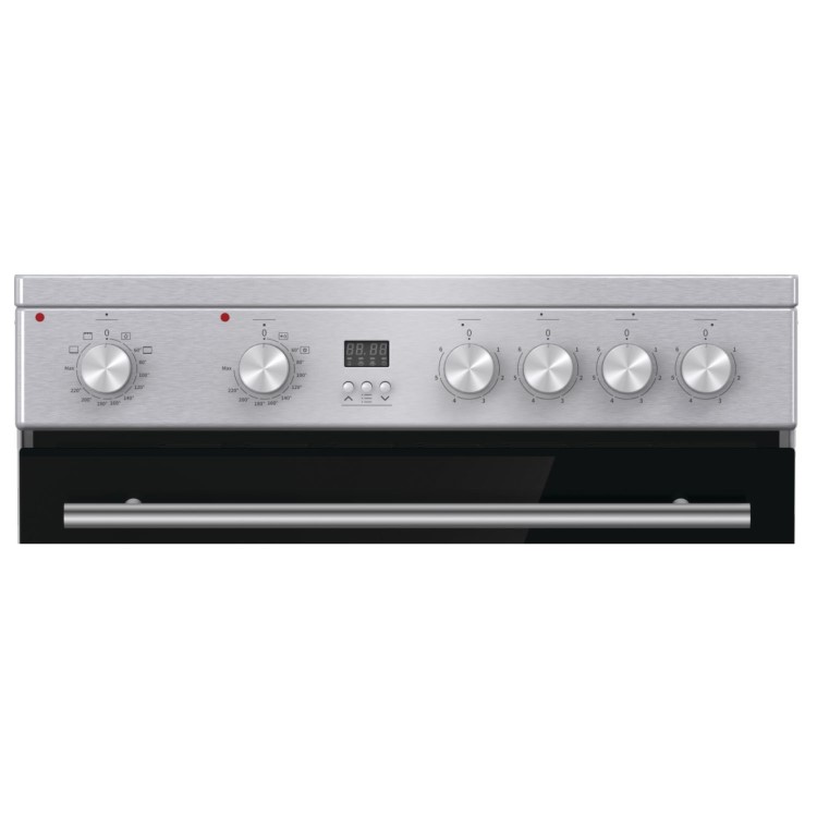 Hisense 60cm Electric Cooker - Stainless Steel
