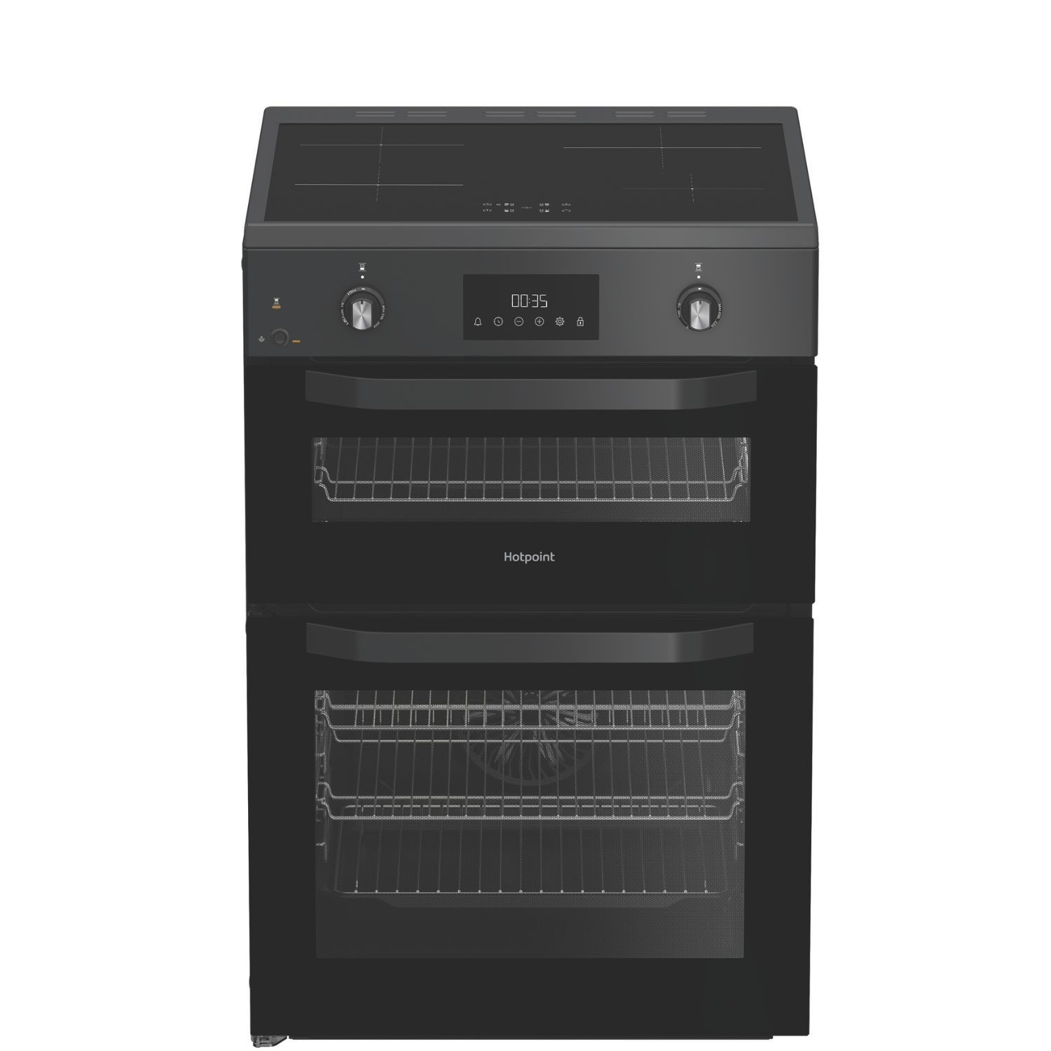 Hotpoint Anthracite 60Cm Electric Induction Cooker Size 60